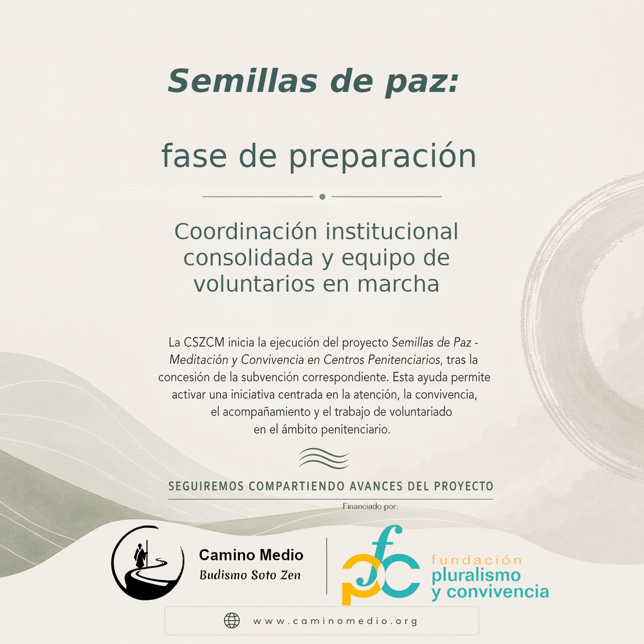 Imagen de portada de «Semillas de Paz» consolida sus bases y entra en la fase de preparación